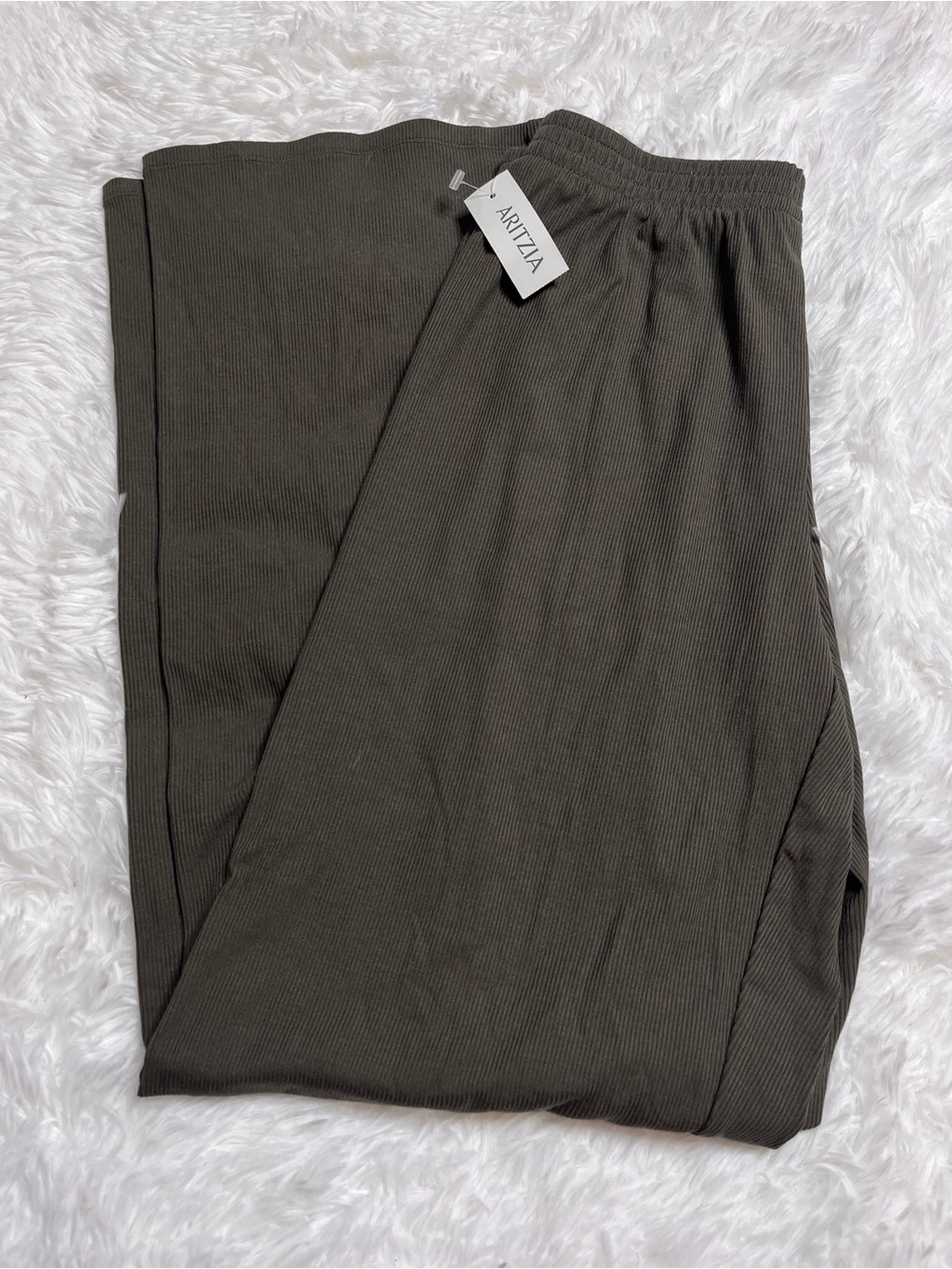 Aritzia The Group Tomorrow Ribbed Pajama Pant